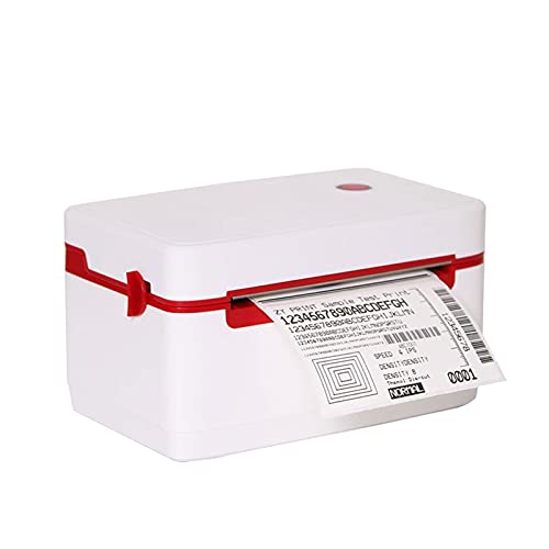 SHANG-JUN Label Printer 4x6 Thermal Label Barcode Printer Commercial Direct Thermal Label Maker for Computer and Mobile Phone Home & Office Organization (Color : USB)