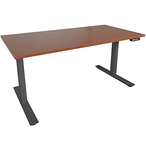 Titan Fitness A2 Single Motor Sit/Stand Desk w/Wood 30"x60" Top Conversion