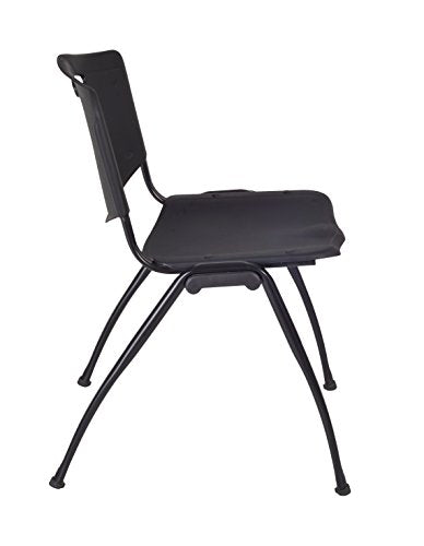 Regency 4700BK8PK M' Stack Chairs (Set of 8), Black