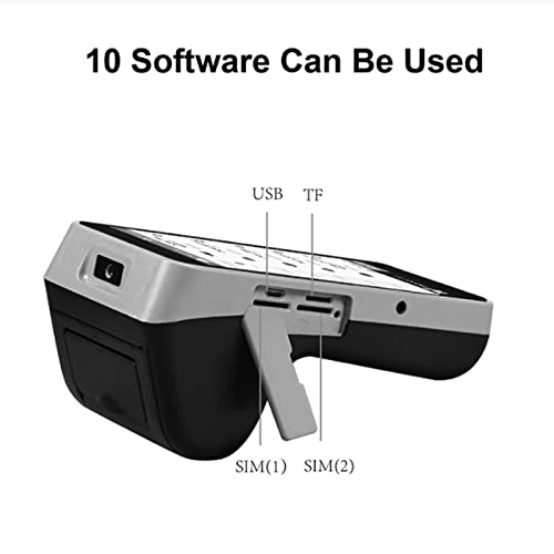 Handheld POS Terminal with Built-in Scanner, Thermal Printer, NFC, Android OS - Ideal for Supermarkets and Restaurants