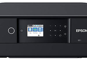 Epson_5-Color Expression Premium XP Series Small-in-One Wireless Inkjet Printer - Print Scan Copy - 5760 x 1440 dpi, 15.8 ppm, Borderless Photo Duplex Printing, Voice-Activated, Printable CD/DVD