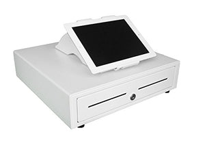 APG VB554A-AW1616 Vasario Series Standard-Duty Cash Drawer with USB PRO Interface, Painted Front, 16.3" x 16.3" x 4.3", White