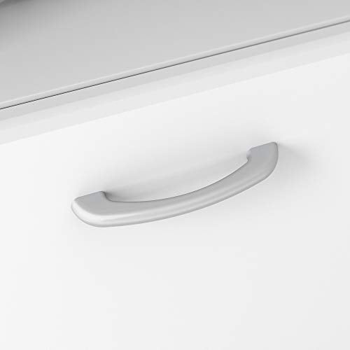 Bush Furniture Cabot 60W L Shaped Computer Desk, White