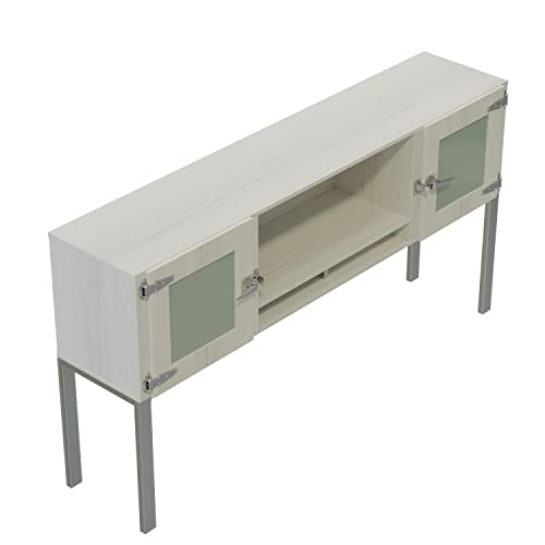 Safco Mirella 72" Hutch with Glass Doors