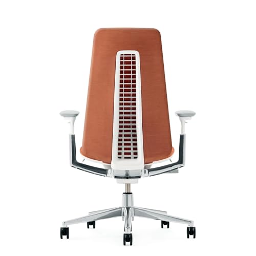 Haworth Fern Ergonomic Office Chair - Digital Knit Finish (Ember)