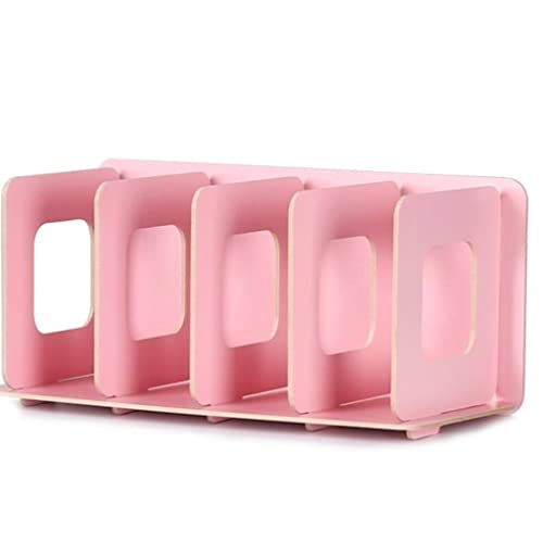 GRETD Bookshelf Storage Rack Multi-Function Stationery Storage Box Assembling Office for School Bookshelf Shelf