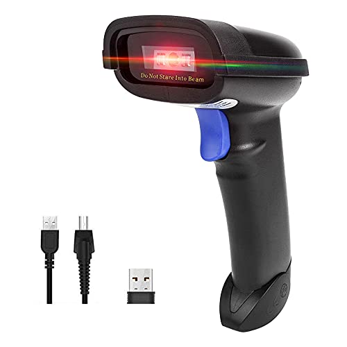 NETUM NT-1228BC Bluetooth Barcode Scanner, NT-LP110A Thermal Label Printer, High Speed Commercial Grade Direct Thermal Printer, 4×6 Printer, Barcode Printer,