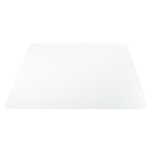 Deflecto Polycarbonate EconoMat, Clear Chair Mat, All Carpet Types Use, Rectangle, Straight Edge, 46" x 60", Clear (CM11442FPCCOM)