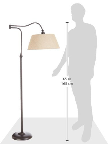 Adesso Rodeo Floor Lamp, 61 in., Antique Bronze, 150W Incandescent/CFL - 1 Lamp