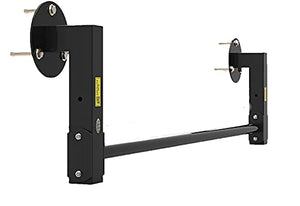 TYKYDD Pull Up Bar Door Frame,Pull Up Bar Doorway Wall Mounted,Crossbar Steel Pull Up Station Dip Bars Chin Up Bar,Strength Training Equipment Home Gym,for Indoor Outdoor Use