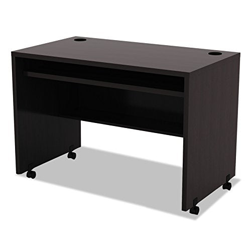Alera ALE Valencia Series Mobile Workstation Desk, 41 3/8 x 23 5/8x 29 7/8, Espresso