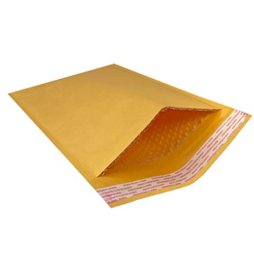 StarBoxes 1000 Kraft Bubble Mailers 10.5x16" - #5 Self-Seal Padded Envelopes