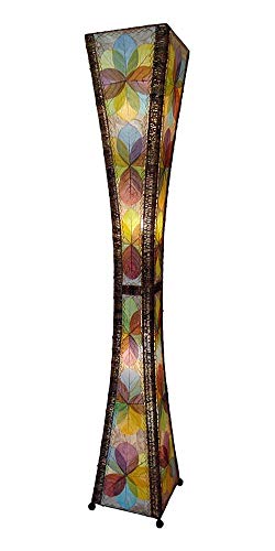 Eangee Hour Glass Multi-Color Giant Tower Floor Lamp