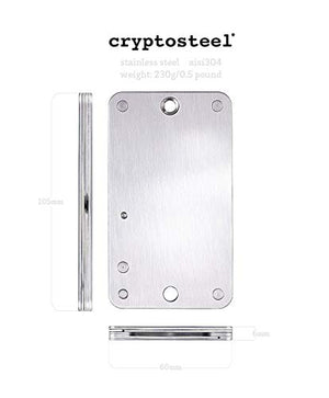 Cryptosteel MNEMONIC Cold Storage Wallet for Cryptocurrency