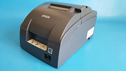 Epson C31C514767 Epson, TM-U220B, Dot Matrix Receipt Printer, Ethernet (E04), Epson Dark Gray, Auto Cutter, Power Supply Included Replaces C31C514667