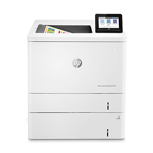 HP Color LaserJet Enterprise M555x Duplex Printer with Extra Paper Tray (7ZU79A)