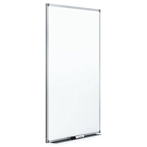 Quartet Magnetic Whiteboard, 6 x 4 Feet, Silver Aluminum Frame, Standard Duramax Porcelain (85517)