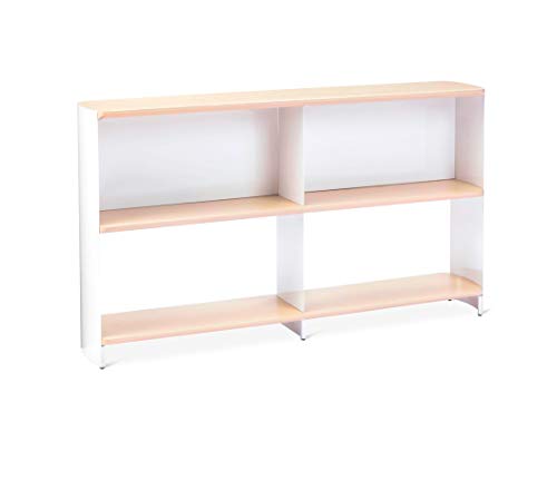 Modern by Dwell Magazine Bookshelf Wide White/Natural