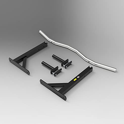 TYX Pull Up Bars Joist Mounted, Professional Stainless Steel Chin Up Bar for Ceiling Beam, Strength Training Equipment for Home Gym Workout,B