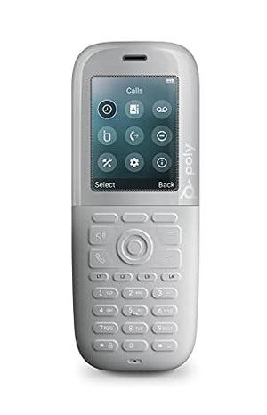 Poly Rove 40 DECT IP Phone Handset - Wireless Ruggedized Antimicrobial DECT Handset - Microban Technology - Bluetooth & 3.5mm Connectivity - North America