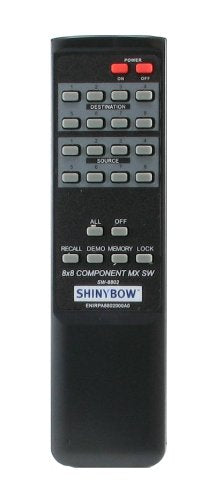 8X8 Component Matrix Switch 8X8 Component Video Matrix Switcher, With No Audio, Shinybow Sb-8802
