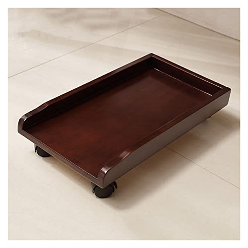 Computer Tower Stand Printer Table CPU Stand with 4 Casters - Color: B