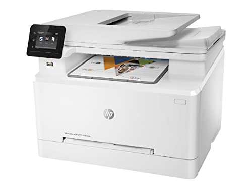 HP Color Laserjet Pro M283cdw Wireless All-in-One Laser Printer-Remote Mobile Print-Print Scan Copy Fax- Auto 2-Sided Printing,22 ppm,600x600DPI,260-Sheet,256MB,Bundle with 20 Ink cartridges