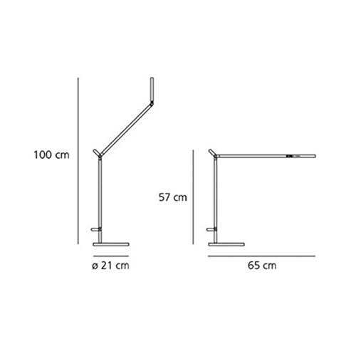 Artemide Demetra LED Table Lamp White