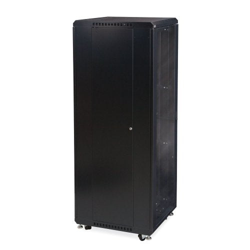 Kendall Howard Linier Glass and Solid Doors Server Cabinet 37U