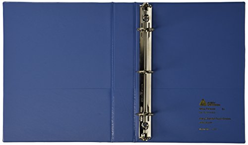Avery Mini Comfort Touch View Binder with 1-Inch Round Ring, Holds 5.5 x 8.5-Inch Paper, Dusty Blue, 1 Binder (17347)