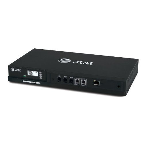 AT&T Syn248 SB35031 Corded Deskset Phone System Bundle With (3) AT&T Syn248 SB35025 Corded Deskset Phones and an AT&T SB35010 4 Line Analog Gateway + Accessory Bundle + $15 aSavings Gift Card