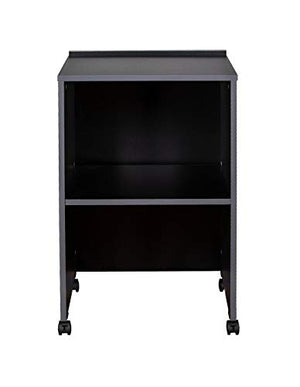 OEF Furnishings Combo Lectern and AV Cart/Lectern Base, Black