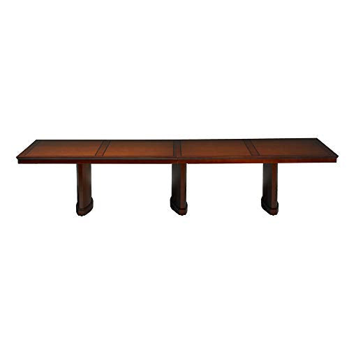 Mayline Group Sorrento Conference Room Table 12ft Bourbon Cherry Veneer