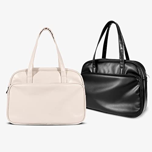 SFFZY Soft PU Leather Women Laptop Bag Portable Notebook Carrying Case Briefcase Fashion Lady Travel Handbag (Color : B)