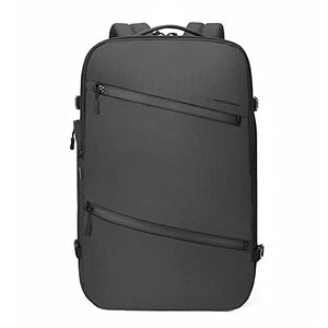 ZOYE 45L Large Capacity Men's Bag Outdoor Travel Backpack Men's 20 Inch Laptop Bag Waterproof Backpack Anti-Theft School Bag USB Port,