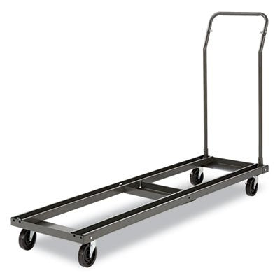 Alera ALEFTCART Chair and Table Cart, 20-3/4w x 50-5/8d to 75-3/8d, Black