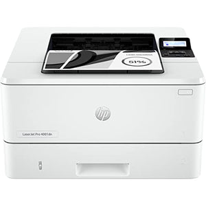 HP Laserjet Pro 4001 dn Monochrome Laser Printer - Print Only - Mobile Printing, 42 ppm, 1200 x 1200 dpi, Auto 2-Sided Printing