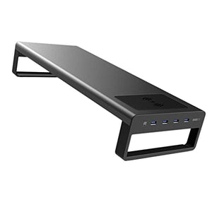 YFSDX Smart Base Aluminum Alloy Single Layer Computer Laptop Base Stand with USB 3.0 Port
