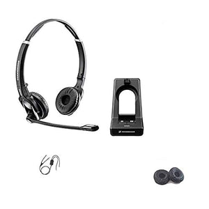 Sennheiser SD PRO2 Deskphone Cordless Headset with Avaya EHS Adapter - Compatible with Avaya 1400, 9400 & 9500 Series