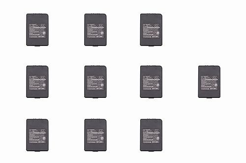 XSPLENDOR (10 Pack) XSP Battery for AUTEC Funkfernsteuerung Modular MJ MK PN MBM06MH 700mAh