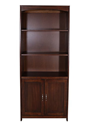 Liberty Furniture INDUSTRIES 718-HO202 Hampton Bay Home Office Door Bookcase, Cherry