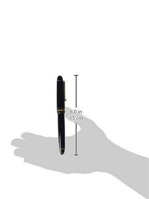 Pilot Fountain Pen Custom 742, Black Body, FA-Nib