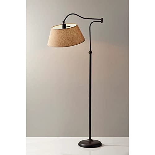Adesso Rodeo Floor Lamp, 61 in., Antique Bronze, 150W Incandescent/CFL - 1 Lamp