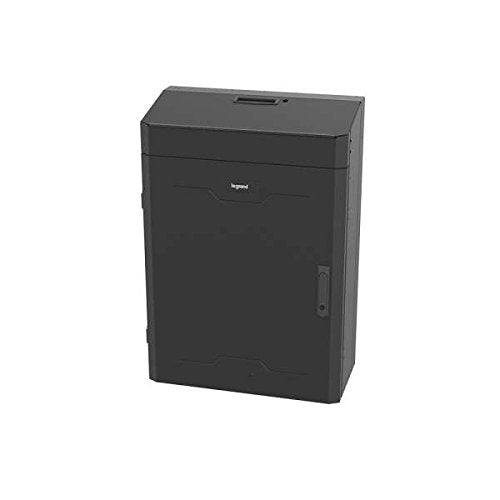 C2G 4RU Vertical Wall-Mount Cabinet with Split Door - 36 Inch Height (VWMSD-4RU-36-B)