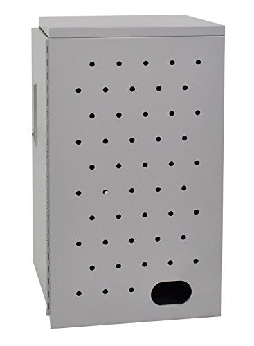 Offex 16 Tablet Laptop Chromebook Vertical Wall Desk Charging Box (OF-LLTMWV16-G)