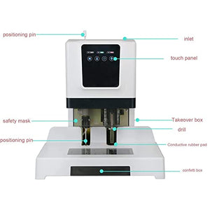 SonGxu Electric Binding Machine, 1-50MM Binding Thickness, 15 Seconds Fast Binding