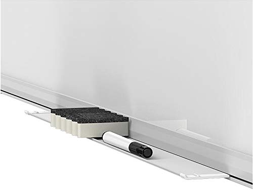 DexBoard Large 72 x 40-in Magnetic Dry Erase Board with Pen Tray| Wall-Mounted Aluminum Whiteboard Message Presentation Memo White Board for Office Home and School (72" x 40")