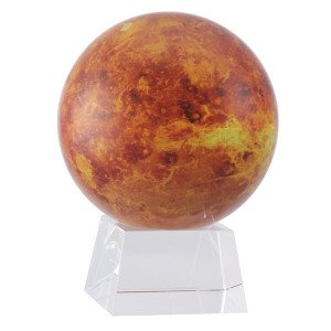 6" Venus MOVA Globe with Medium Crystal Base