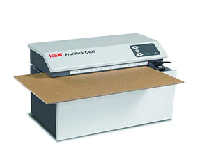 HSM ProfiPack C400 Single-Layer Cardboard Converter, White