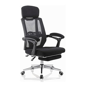 None Ergonomic Mesh Office Drafting Chair - Tall Office Computer Reception Desk Chair